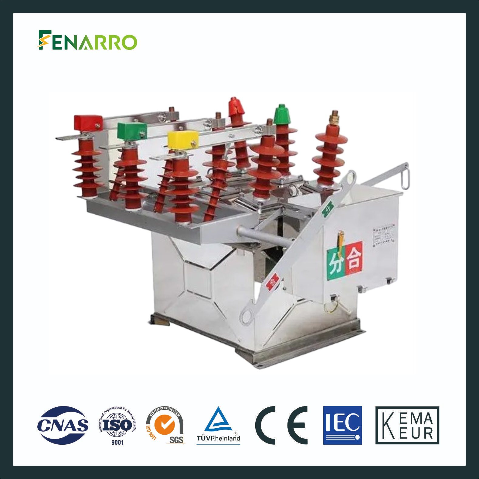 Fenarro Frzw8 Series Outdoor Vacuum Circuit Breaker High Voltage Auto Recloser