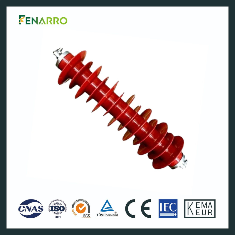 Fenarro 35kv Silicon Rubber Lightning Arrester Surge Protector for Power Station