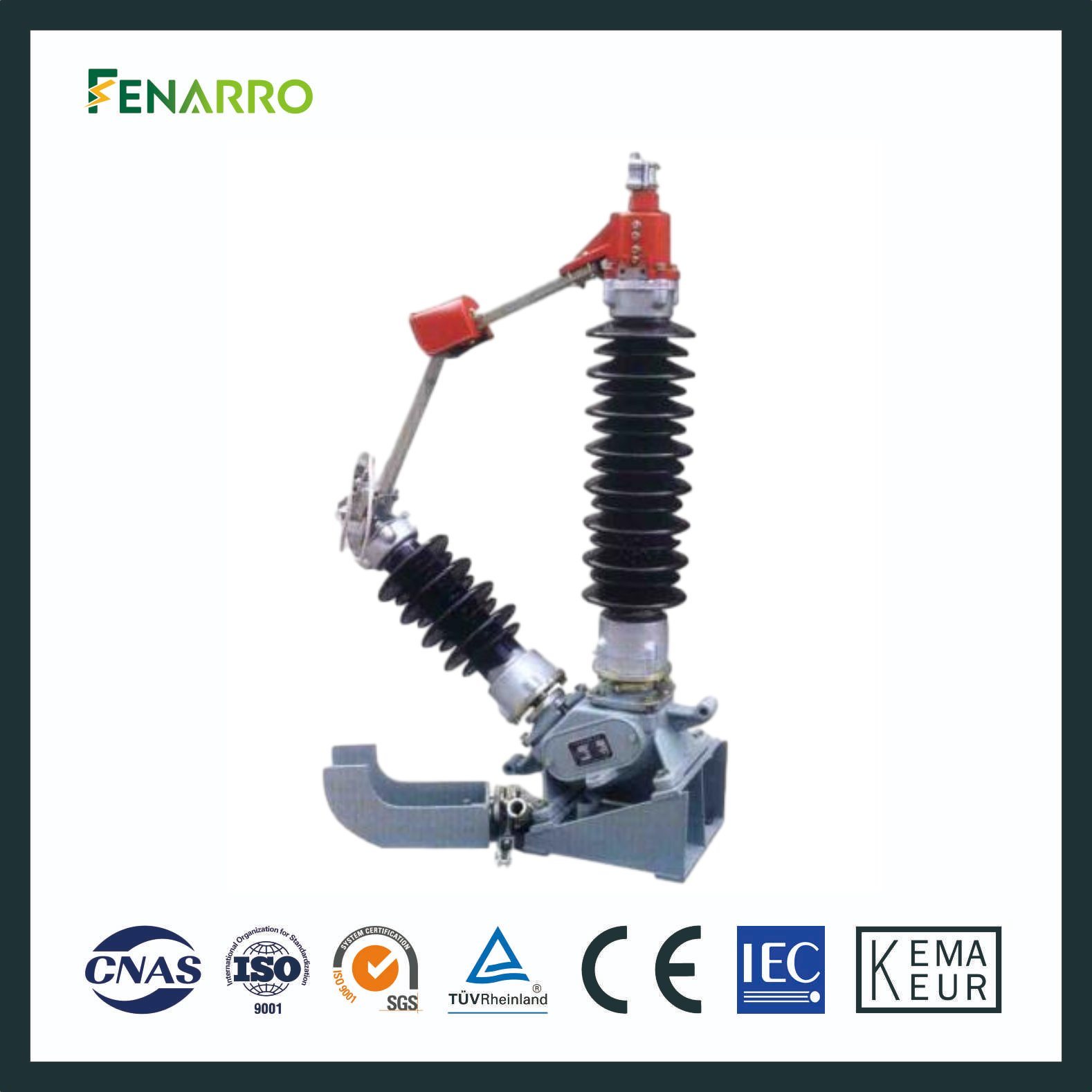 Fenarro Frgw13 Series High-Voltage Outdoor Grounding Disconnect/Isolation Switch