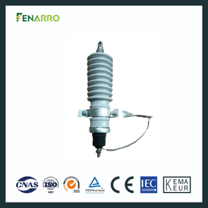 Fenarro 35kv Ceramic Zinc Oxide Lightning Arrester Surge Protector for Power Station