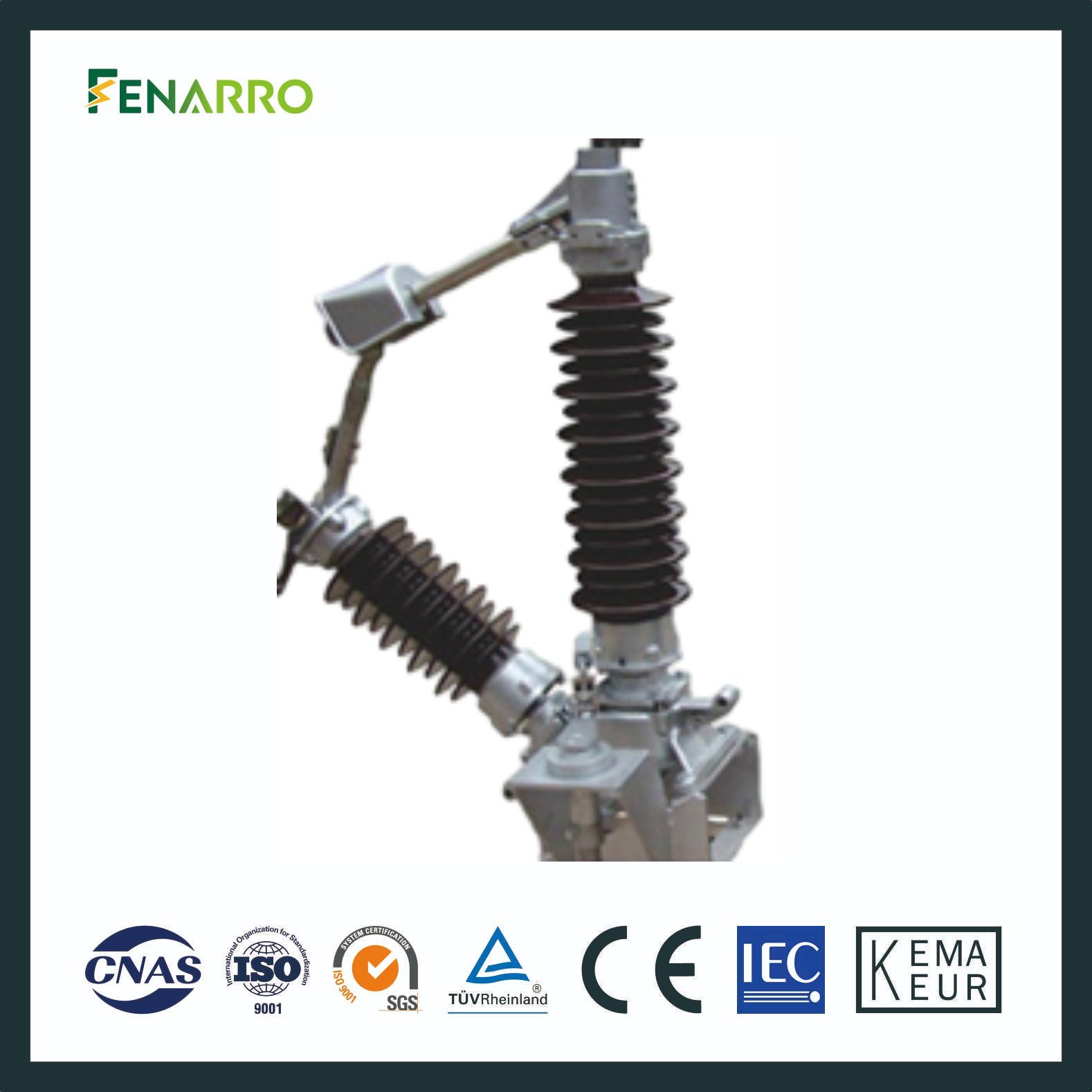 Fenarro Frgw13 Series High-Voltage Outdoor Grounding Disconnect/Isolation Switch