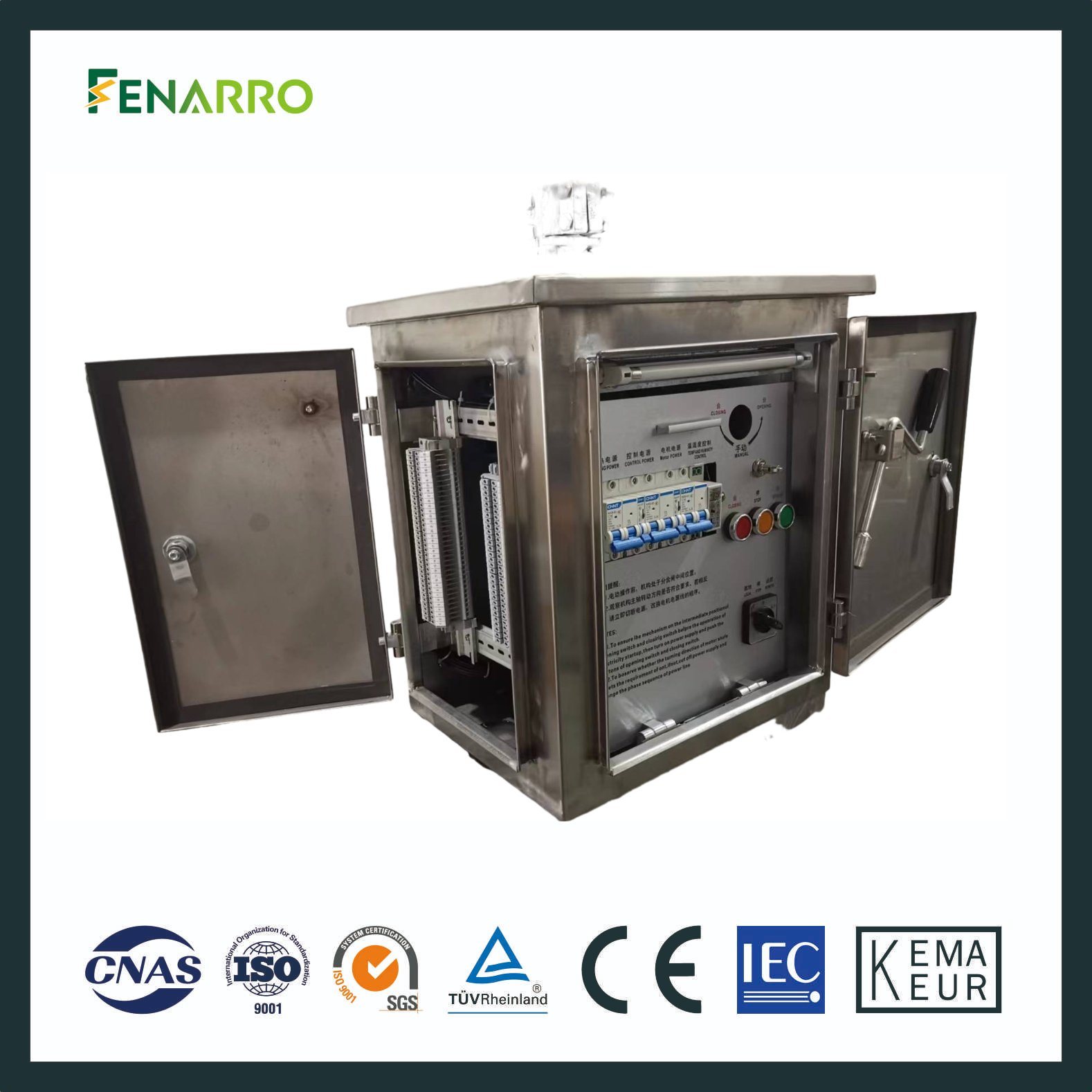 Fenarro Electric Remote Operating Mechanism Device for Outdoor AC High-Voltage Isolation Switch