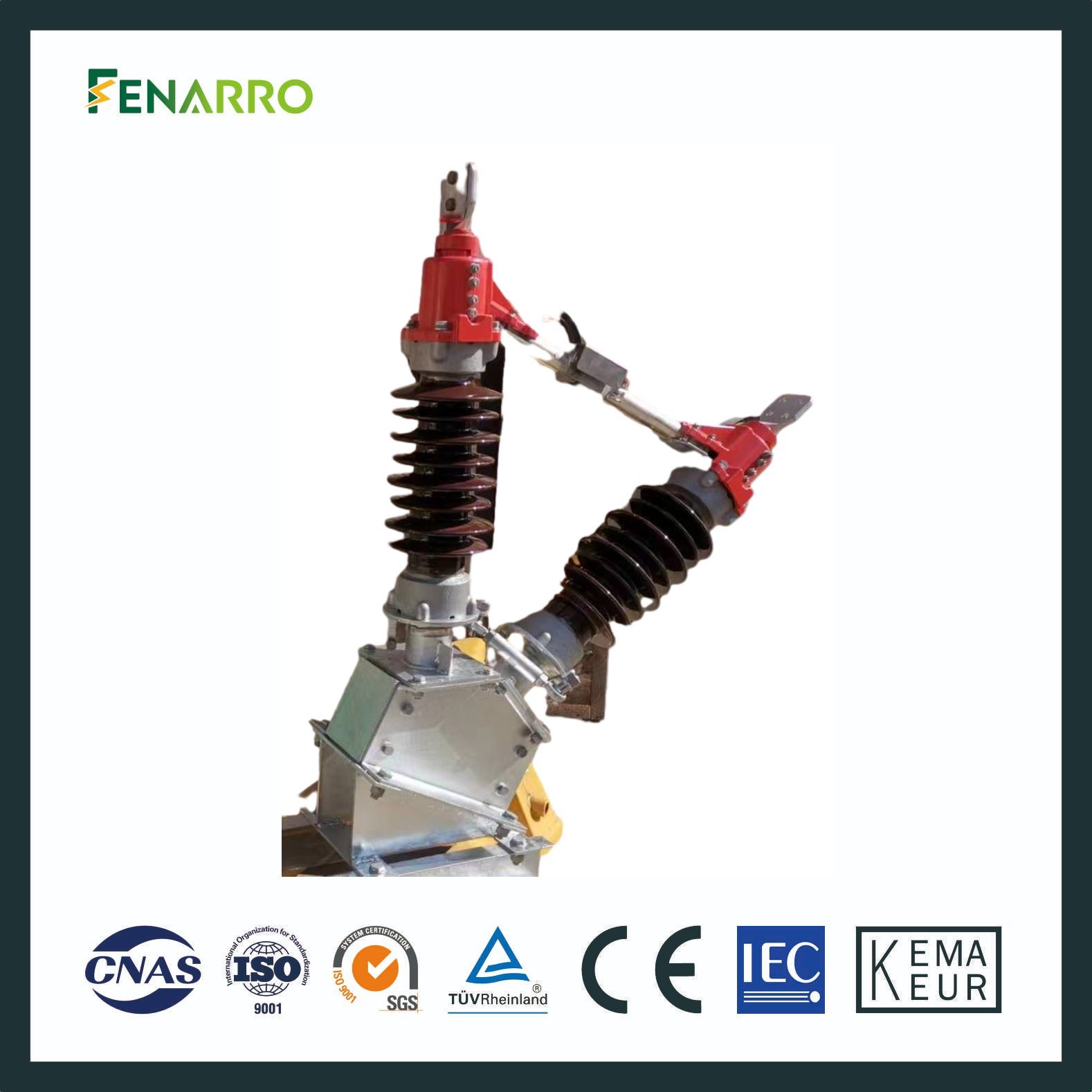Fenarro Frgw13 Series High-Voltage Outdoor Grounding Disconnect/Isolation Switch
