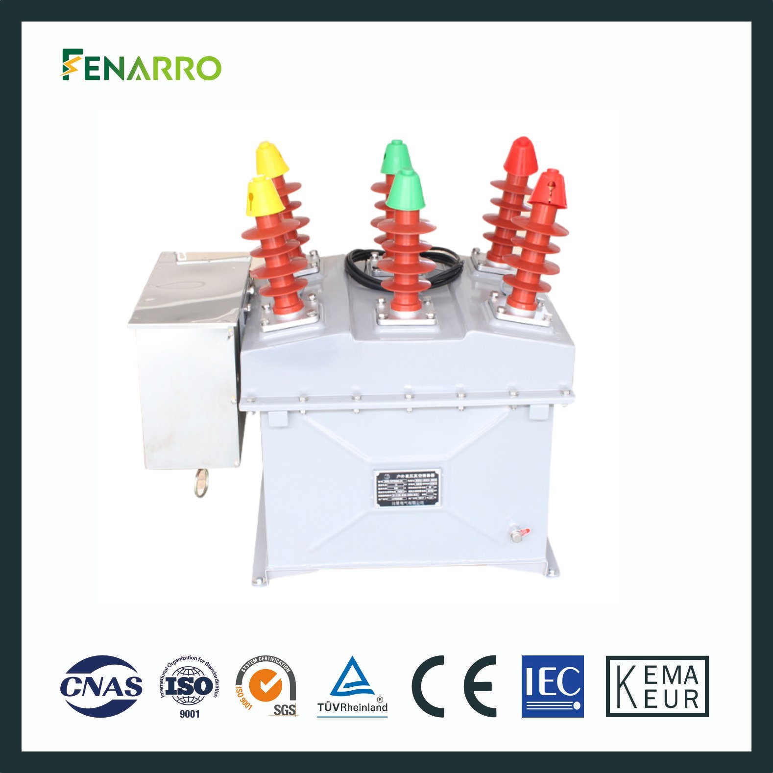 Fenarro Frzw8 Series Outdoor Vacuum Circuit Breaker High Voltage Auto Recloser