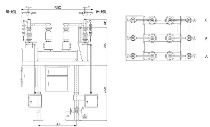 Fenarro Frzcw10 Series Open-Ended Modular Electrical Appliance Combination System for Substation