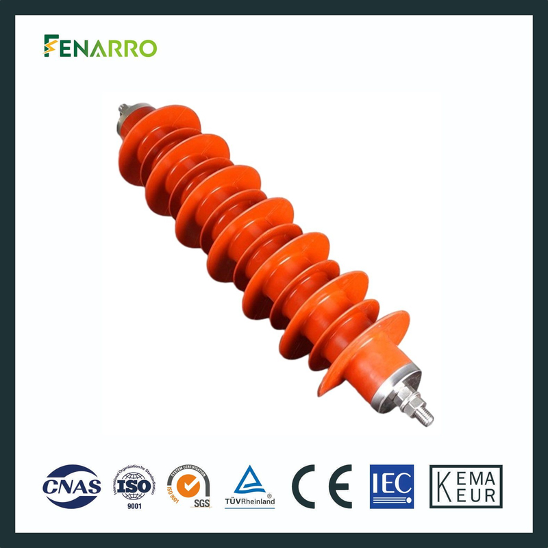 Fenarro 10kv Silicon Rubber Lightning Arrester Surge Protector for Power Station