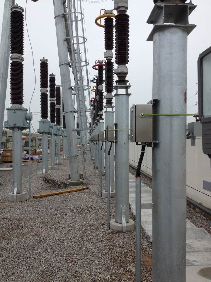 Fenarro 35kv Ceramic Zinc Oxide Lightning Arrester Surge Protector for Power Station